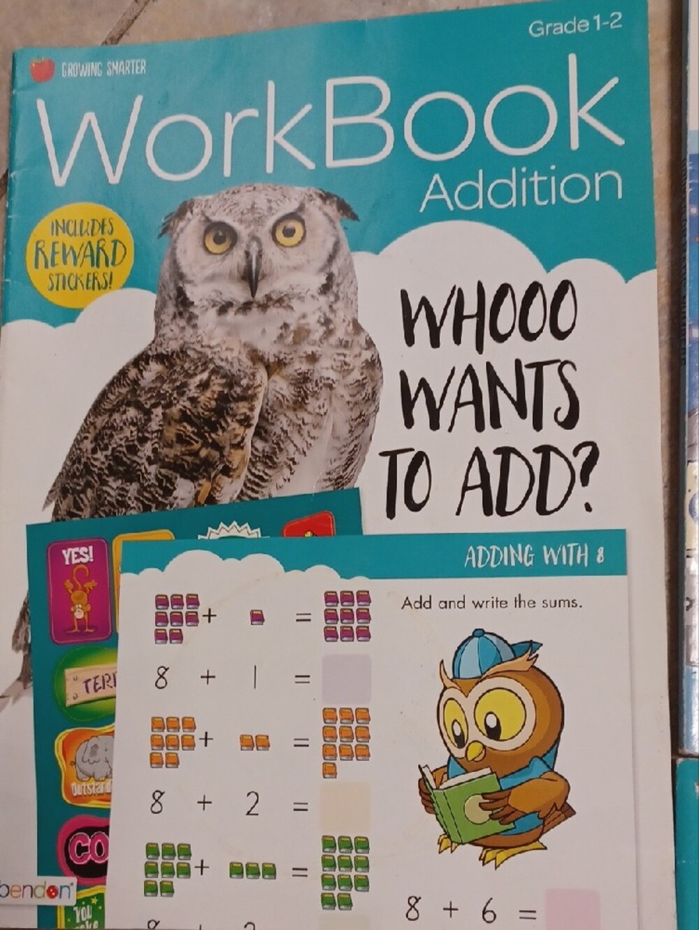 Hooked on Math Pre-K Numbers Workbook - Blue - Picture 2 of 5
